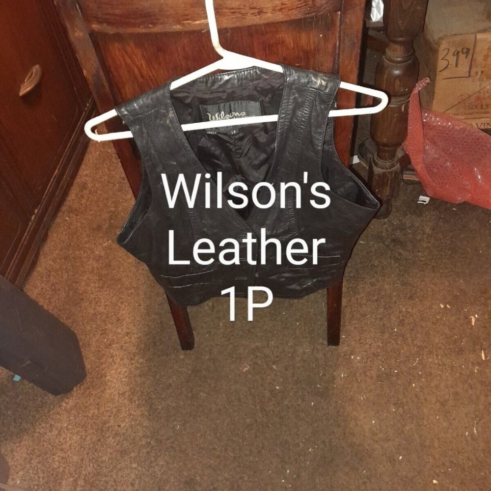 Wilsons Leather Vest Womens 1P